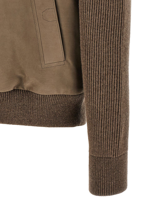 Brioni Brown Hybrid Jacket