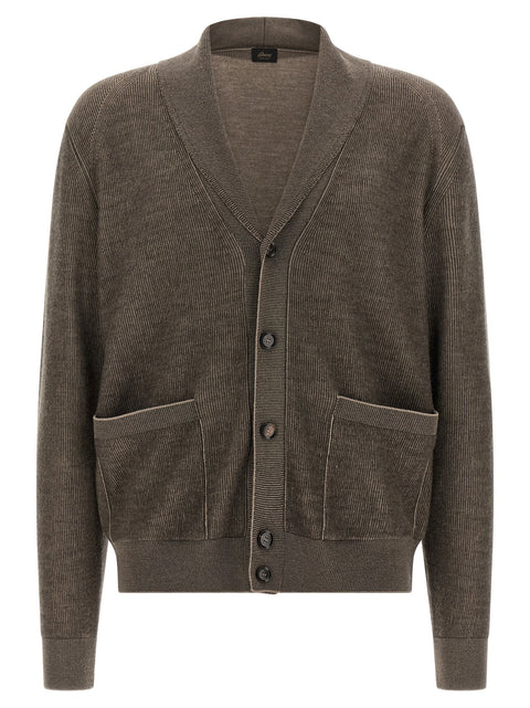 Brioni Shawl Neck Cardigan