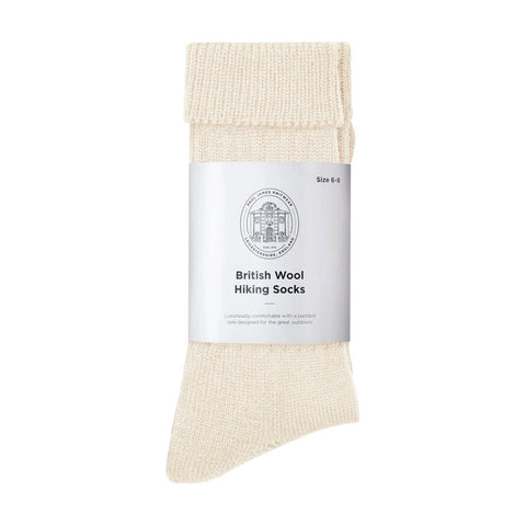 British Wool Hiking Socks-Balaclava-Paul James Knitwear-Black-Urbanheer