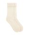 British Wool Hiking Socks Cream-Socks-Paul James Knitwear-3-5-Urbanheer