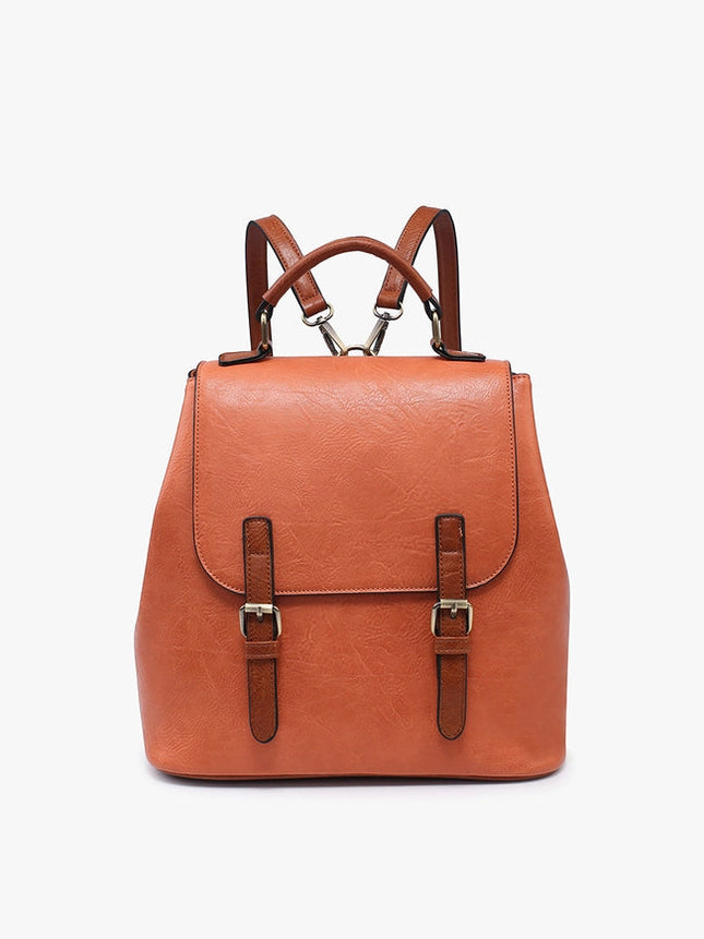 Brooks Convertible Backpack/Shoulder Bag-Backpack/Shoulder-Jen & Co.-Ginger-Urbanheer