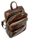 Brown Large Leather Backpack - L.A. Confidential Brown-Backpacks-Time Resistance-11.8 x 7.9 x 16.9 in (30 x 20 x 43 cm)-Brown-Urbanheer