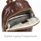 Brown Leather Backpack - I, Claudius Brown-Backpacks-Time Resistance-11 x 5.9 x 16.5 in (28 x 15 x 42 cm)-Brown-Urbanheer