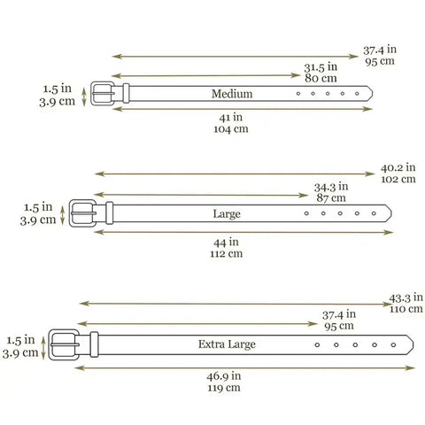 Brown Leather Belt - North and South-Belts-Time Resistance-Brown-Extra large-Urbanheer