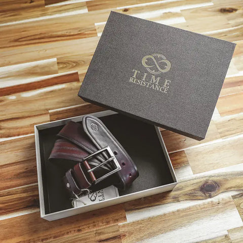 Brown Leather Belt - North and South-Belts-Time Resistance-Brown-Extra large-Urbanheer