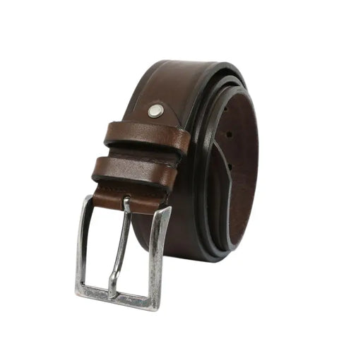 Brown Leather Belt - North and South-Belts-Time Resistance-Brown-Extra large-Urbanheer