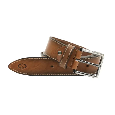 Brown Leather Belt - the Return of the Native-Belts-Time Resistance-Brown-Extra large-Urbanheer