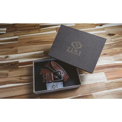 Brown Leather Belt - the Return of the Native-Belts-Time Resistance-Brown-Extra large-Urbanheer