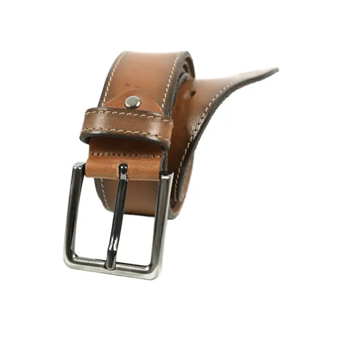 Brown Leather Belt - the Return of the Native-Belts-Time Resistance-Brown-Extra large-Urbanheer