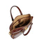 Brown Leather Briefcase Laptop Bag - Orlando-Tote Bag-Time Resistance-Brown-Urbanheer
