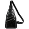 Brown Leather Cross Body Bag For Men - Catch-22-Cross Body Bag-Time Resistance-Black-Urbanheer