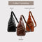 Brown Leather Cross Body Bag For Men - Catch-22-Cross Body Bag-Time Resistance-Brown-Urbanheer