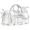 Brown Leather Duffel Bag, Travel Bag - Wise Children-Duffel Bag-Time Resistance-Brown-Urbanheer
