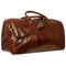 Brown Leather Duffel Bag, Travel Bag - Wise Children-Duffel Bag-Time Resistance-Brown-Urbanheer