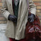 Brown Leather Duffel Bag, Travel Bag - Wise Children-Duffel Bag-Time Resistance-Brown-Urbanheer
