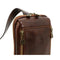 Brown Leather Sling Bag - Kim-Cross Body Bag-Time Resistance-Brown-Urbanheer