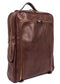 Brown Mens Leather Backpack - the Sun Also Rises Brown-Backpacks-Time Resistance-11.2 x 3.9 x 14.2 in (28.5 x 10 x 36 cm)-Brown-Urbanheer