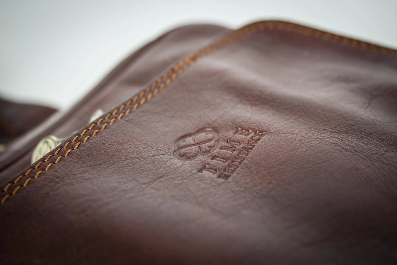 Brown Mens Leather Backpack - the Sun Also Rises Brown-Backpacks-Time Resistance-11.2 x 3.9 x 14.2 in (28.5 x 10 x 36 cm)-Brown-Urbanheer