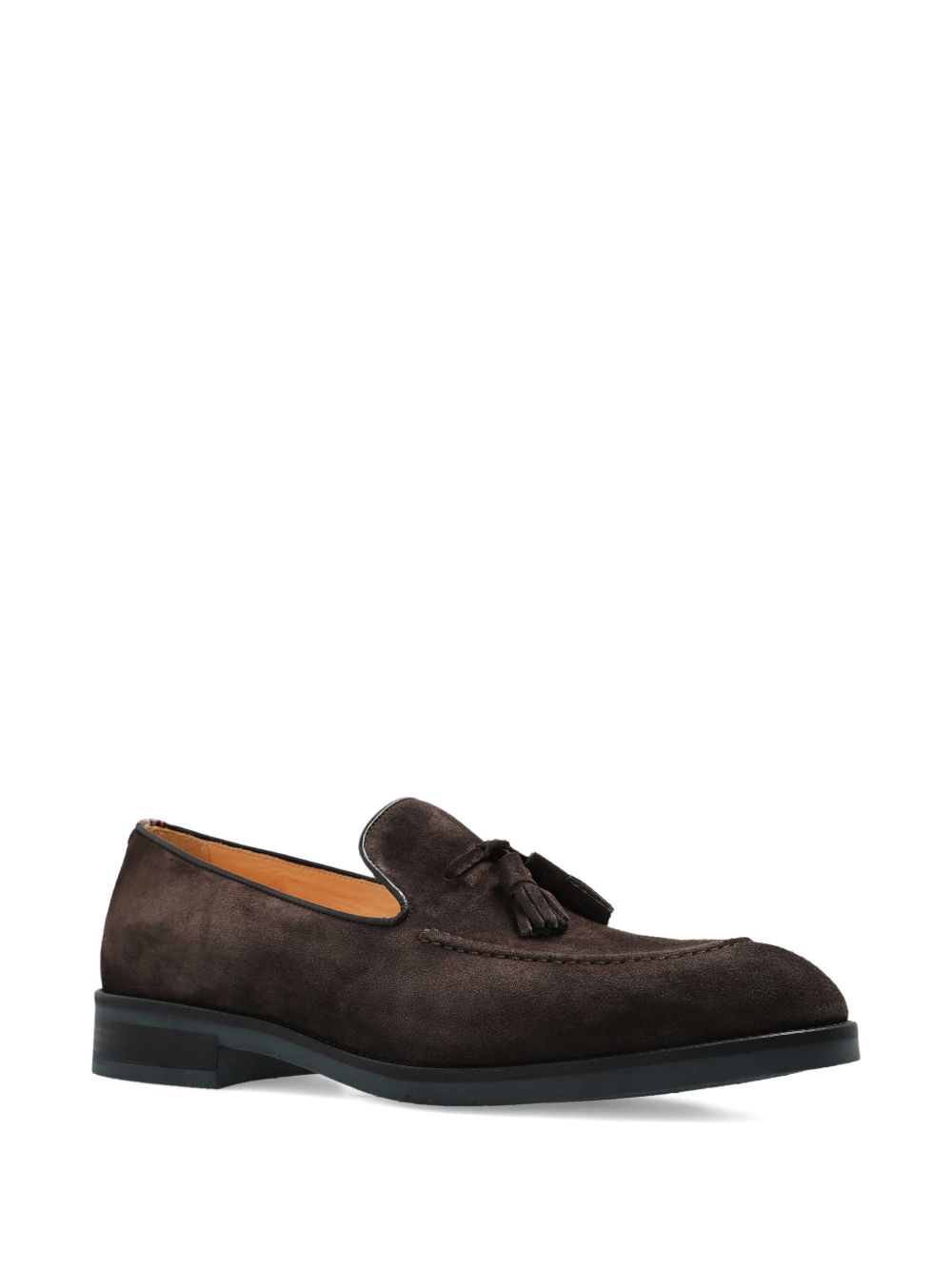 Brown Suede Tassel Loafers Slip-On Comfort