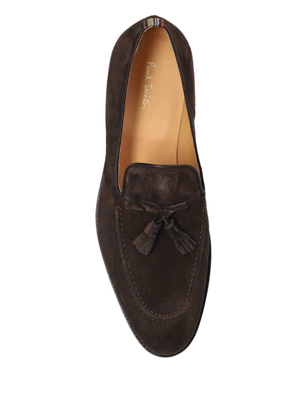 Brown Suede Tassel Loafers Slip-On Comfort