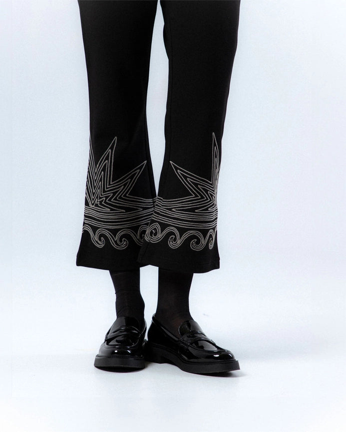 Bruna Embroidered Pants-Pants-NIZA-M-Urbanheer