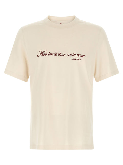 Brunello Cucinelli Ars Imitatur Naturam T-shirt