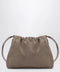 Brunello Cucinelli BC Duo Pouch brown suede bag with monile detail