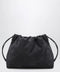 Brunello Cucinelli BC Duo Pouch midnight blue suede bag with monile detail