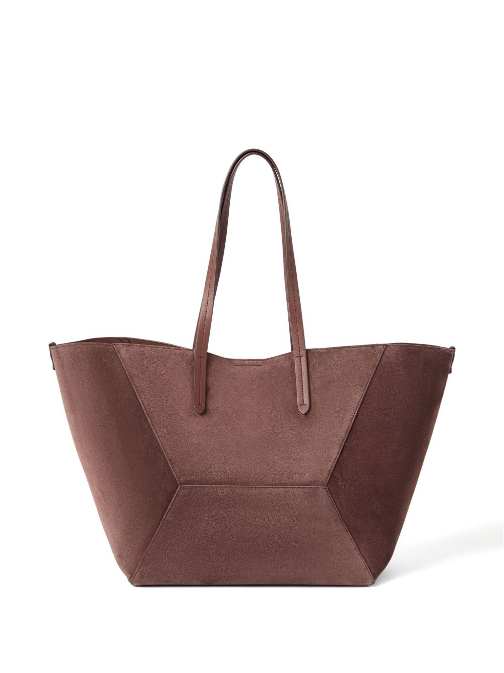 Brunello Cucinelli BC Duo bag in suede with monili