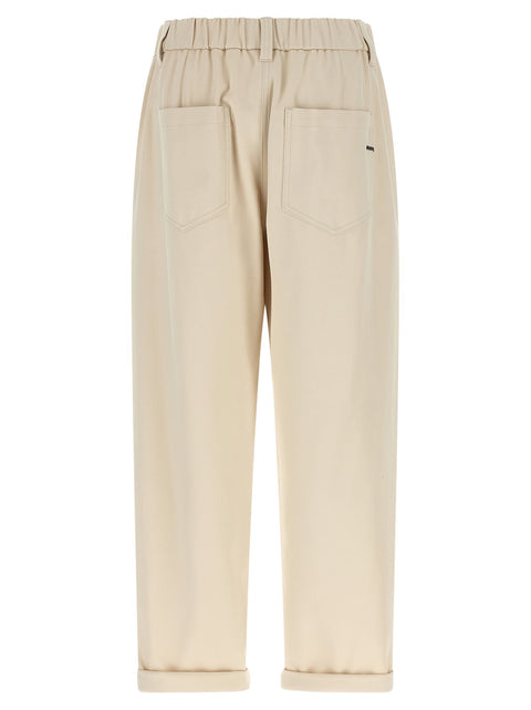 Brunello Cucinelli Baggy Pull-on Pants