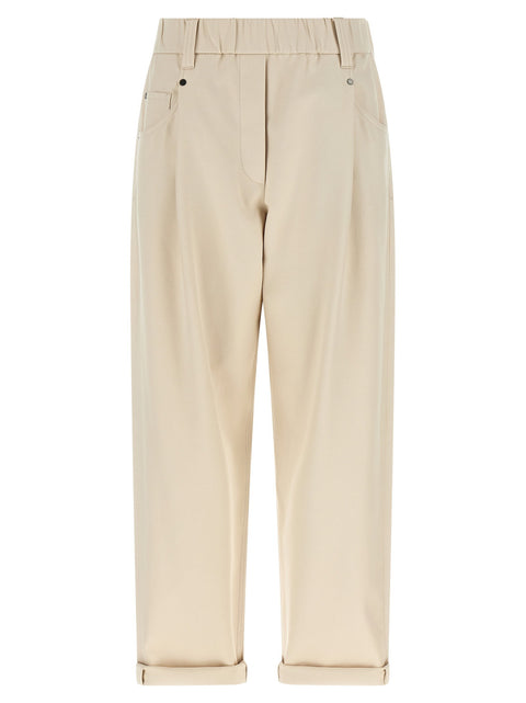 Brunello Cucinelli Baggy Pull-on Pants