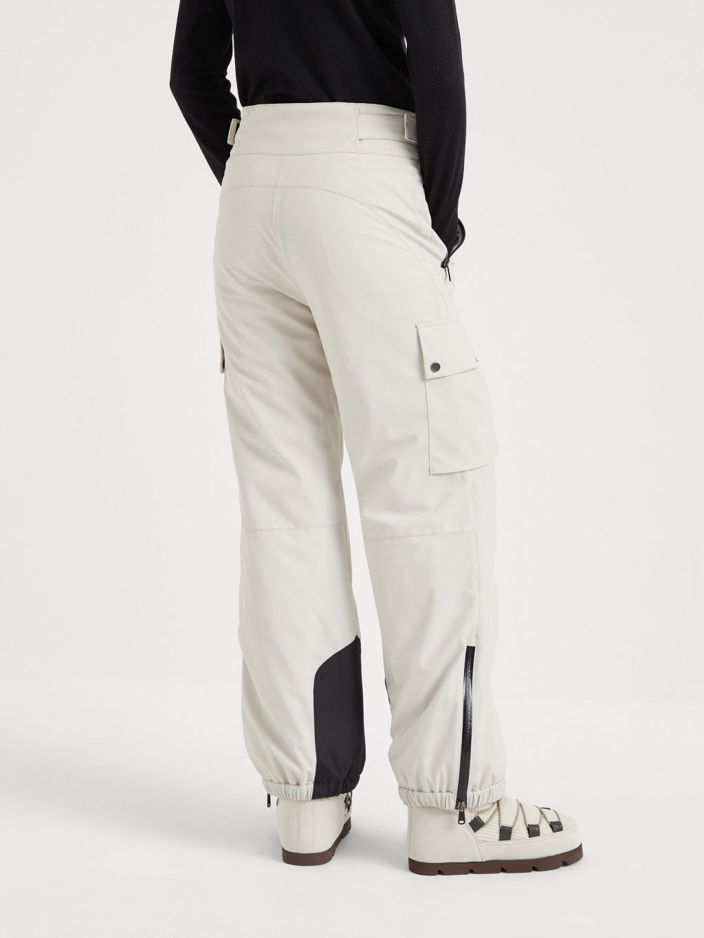 Brunello Cucinelli Beige Polyamide Joggers (Workout Pants)