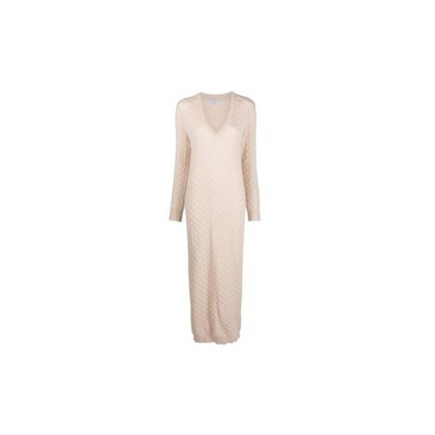 Brunello Cucinelli Beige Wool Casual Dress