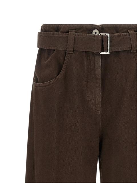 Brunello Cucinelli Belted Jeans