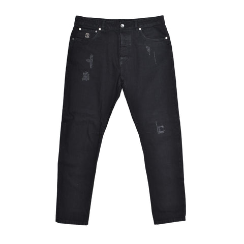 Brunello Cucinelli Black Cotton Jeans Denim