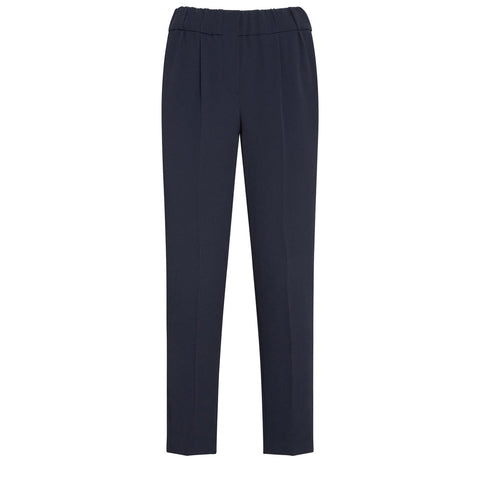 Brunello Cucinelli Blue Acetate Casual Pants