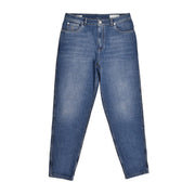 Brunello Cucinelli Blue Cotton Relaxed Fit Jeans