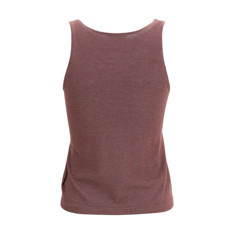 Brunello Cucinelli Bordeaux Cashmere T-Shirt