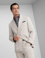 Brunello Cucinelli Brown Cotton Blazer