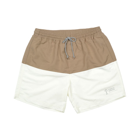 Brunello Cucinelli Brown Polyester Swim Shorts