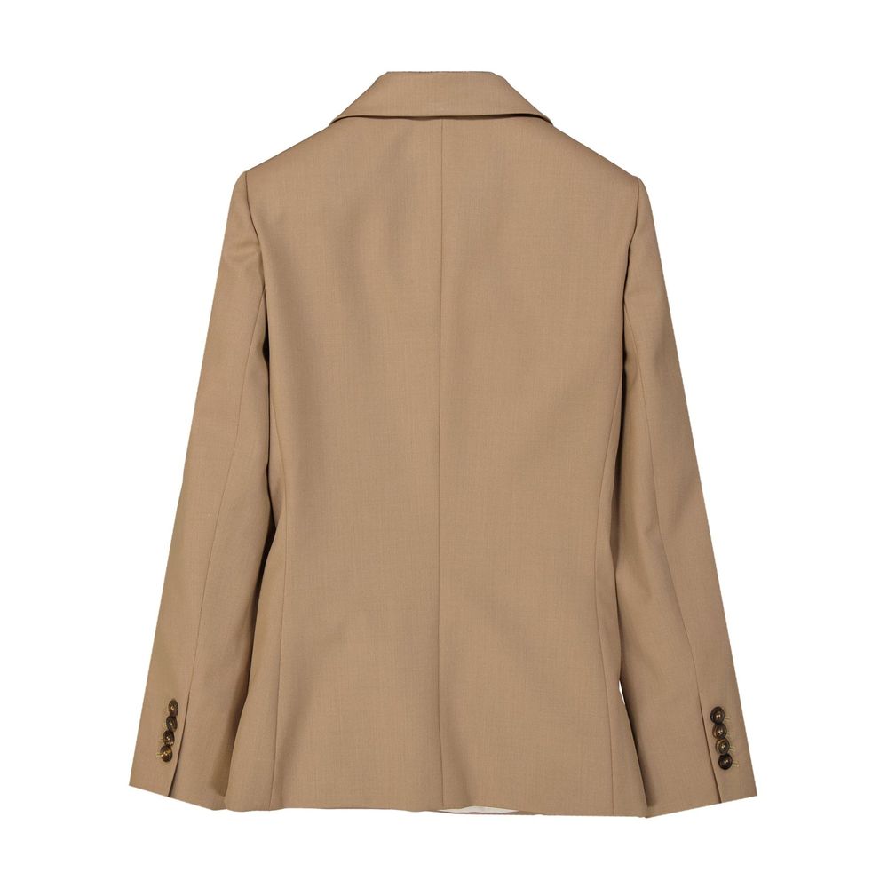 Brunello Cucinelli Brown Wool Coat