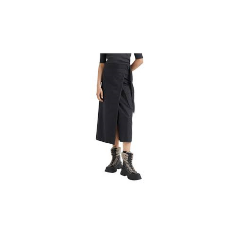 Brunello Cucinelli Brown Wool Long Skirt