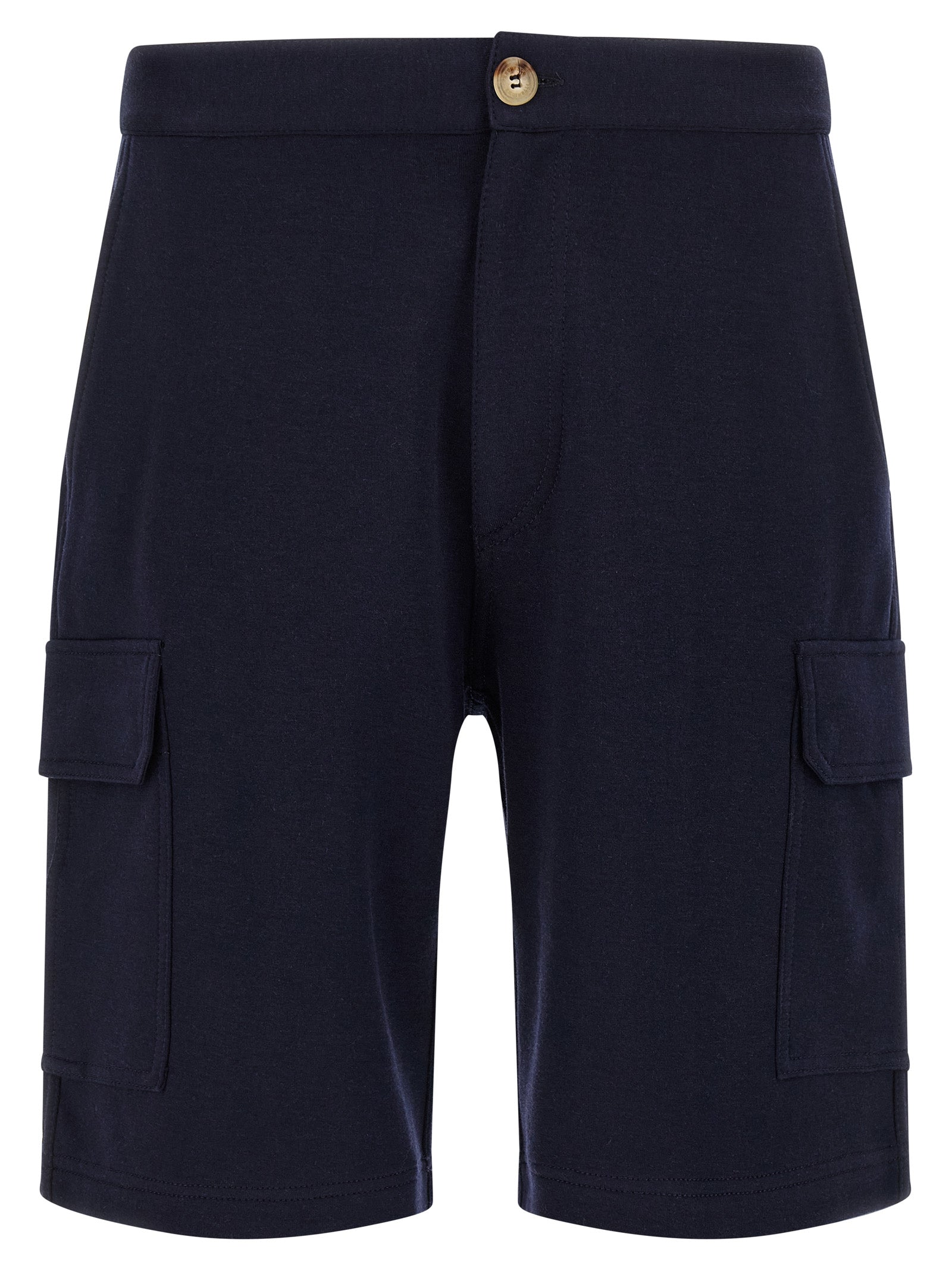 Cotton Linen Cargo Bermuda Shorts for Summer Comfort