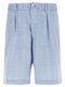 Brunello Cucinelli Chevron Bermuda Shorts