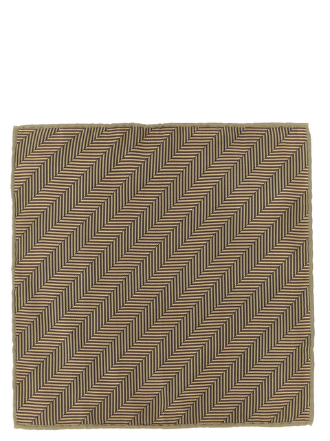 Brunello Cucinelli Chevron Pocket Clutch