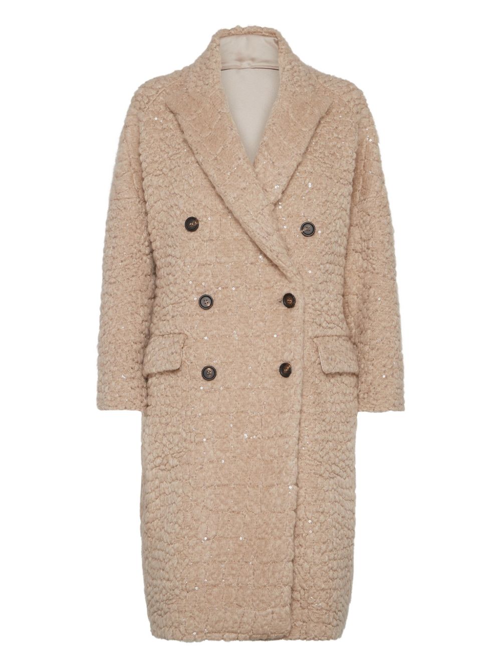 Brunello Cucinelli Coats Camel