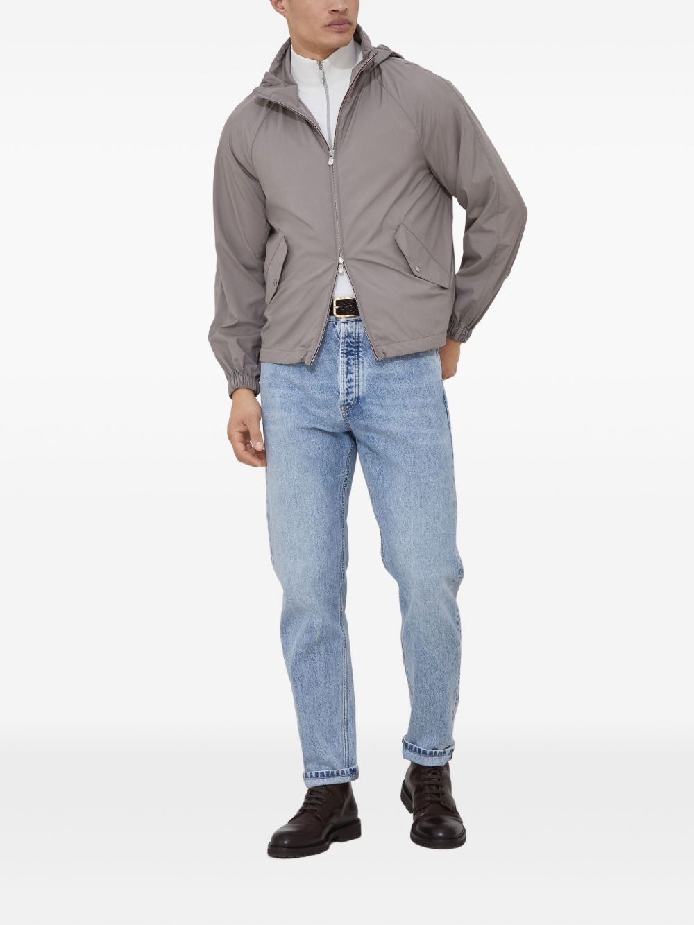 Brunello Cucinelli Coats Dove Grey