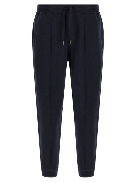 Brunello Cucinelli Cotton, Cashmere And Silk Joggers
