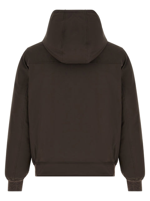 Brunello Cucinelli Detachable Hood Down Jacket