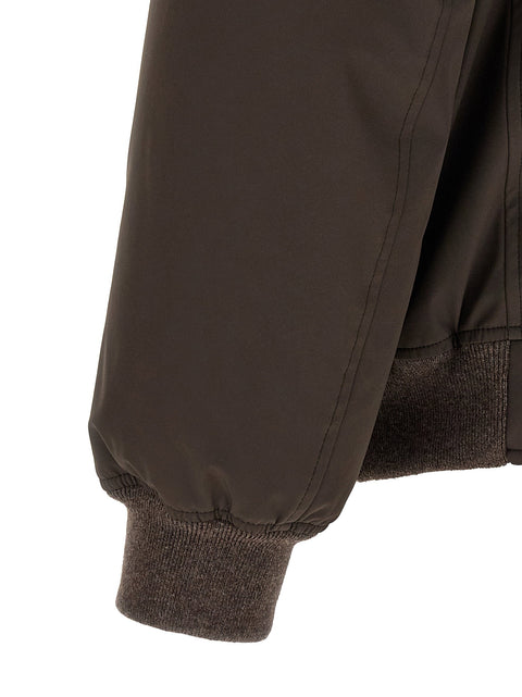 Brunello Cucinelli Detachable Hood Down Jacket